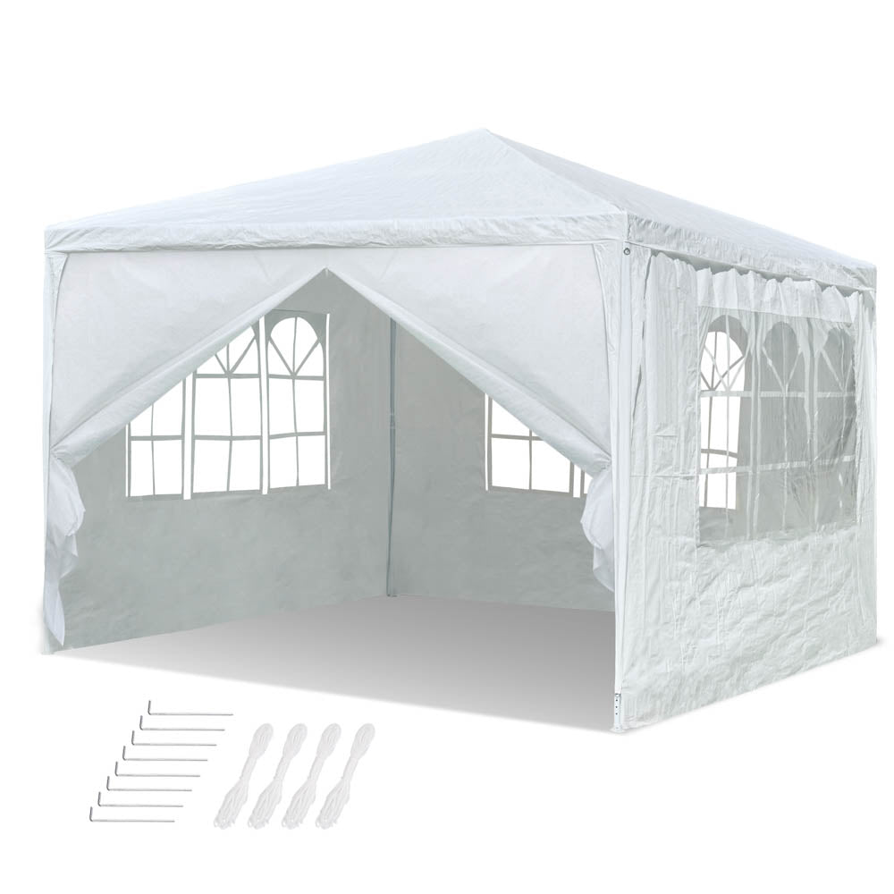 Yescom Outdoor Wedding Party Tent 10' x 10' 4 Sidewalls New