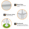 Yescom Outdoor Wedding Party Tent 10' x 10' 4 Sidewalls New