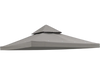 Yescom Gazebo Canopy Replacement Top 8' x 8' 2-Tier Grey New