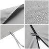 Yescom Gazebo Curtain 10x10ft Privacy Zip Side Cpai-84 New