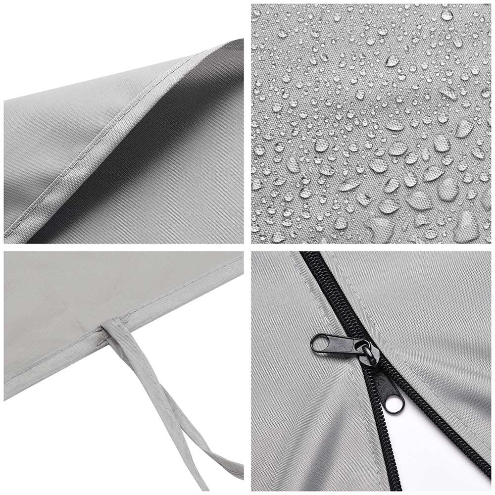 Yescom Gazebo Curtain 10x10ft Privacy Zip Side Cpai-84 New
