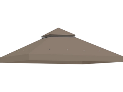 Yescom Gazebo Replacement Canopy Top 2-Tier 10x10 ft New