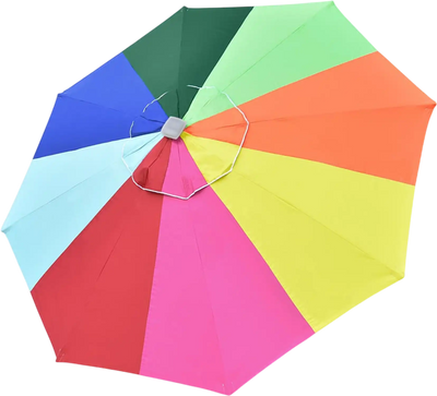 Yescom Outdoor Market Umbrella Replacement Canopy 8' Rainbow New