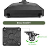 Yescom Umbrella Base with Wheels 88-143 lbs New