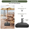 Yescom Umbrella Base with Wheels 88-143 lbs New