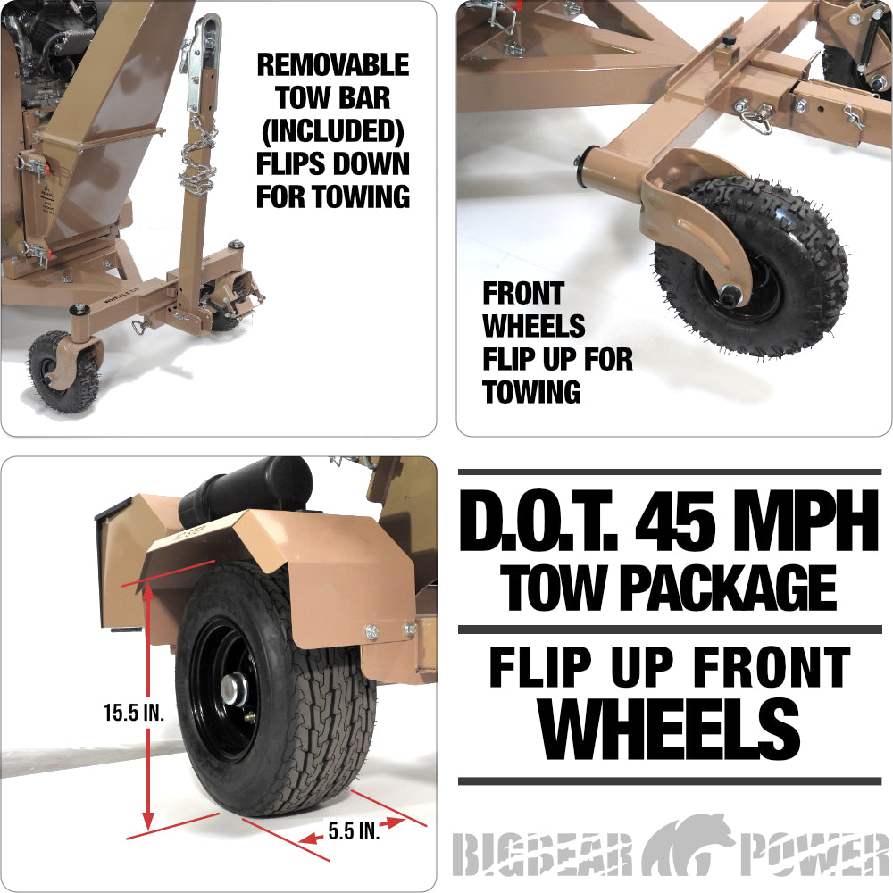 BigBear Power BBC72 Tornadic Wood Chipper 7
