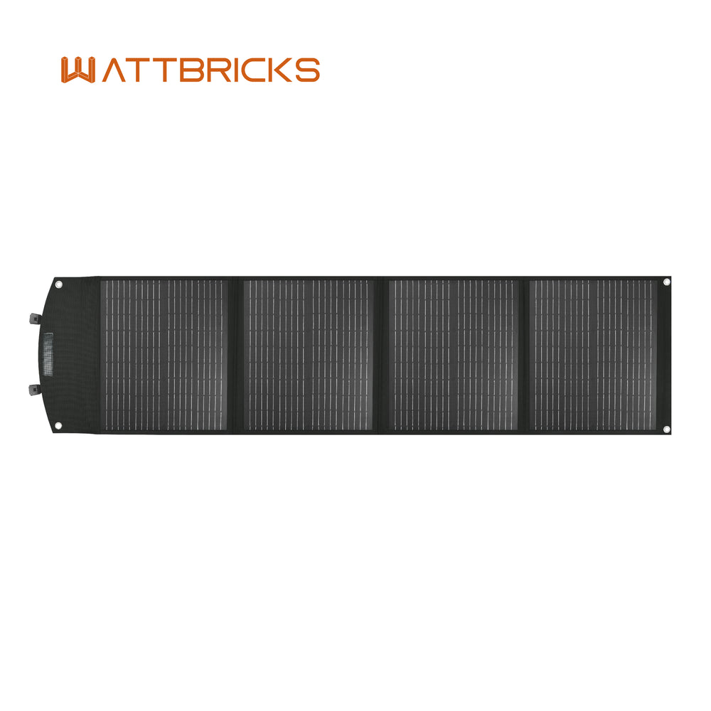 WattBricks EP-12 Portable Solar Panel 120W New