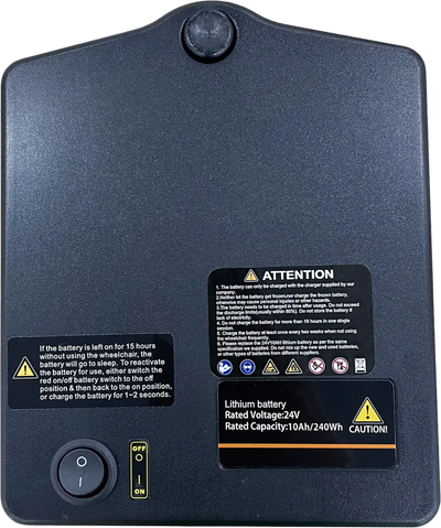 Journey Air Elite Lithium Battery Replacement 10Ah Maximum Range 8 Miles 08824 New