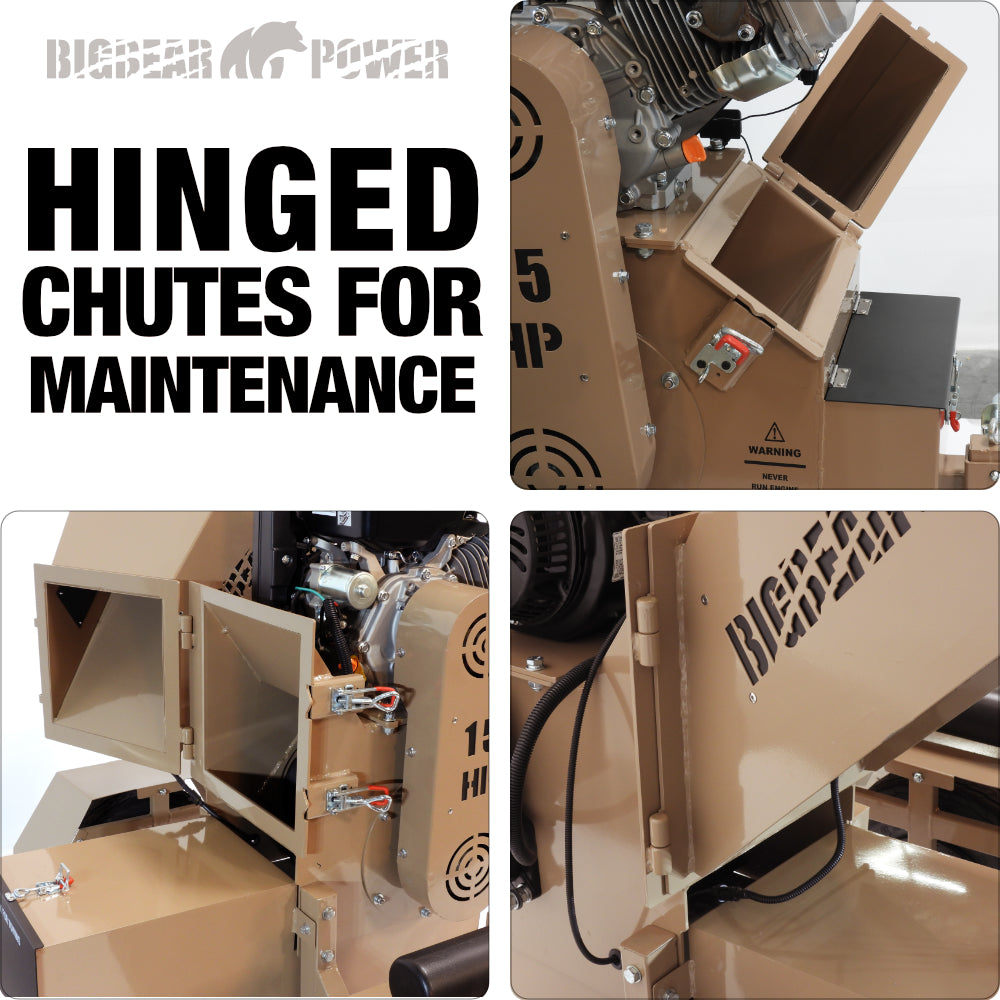 BigBear Power BBC52 Tornadic Wood Chipper 5