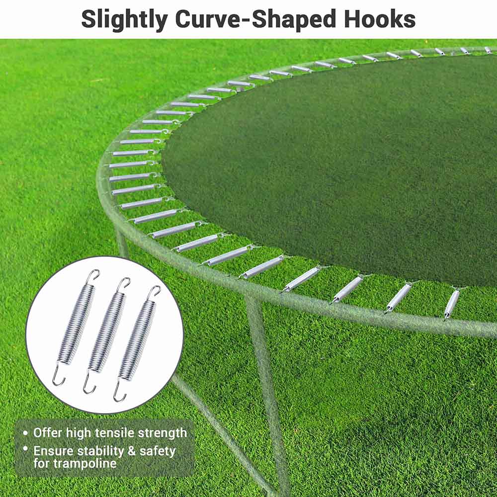 Yescom Trampoline Spring 5.5in 7in 8.25in Galvanized Steel New