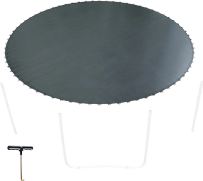 Yescom Trampoline Mat 14 ft 72 V-rings Black New