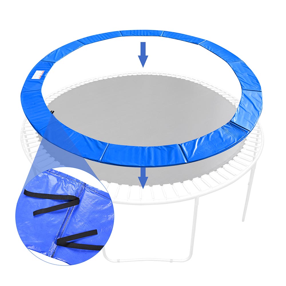 Yescom Trampoline Safety Pad 15 Foot Blue New