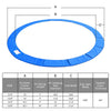 Yescom Trampoline Safety Pad 15 Foot Blue New