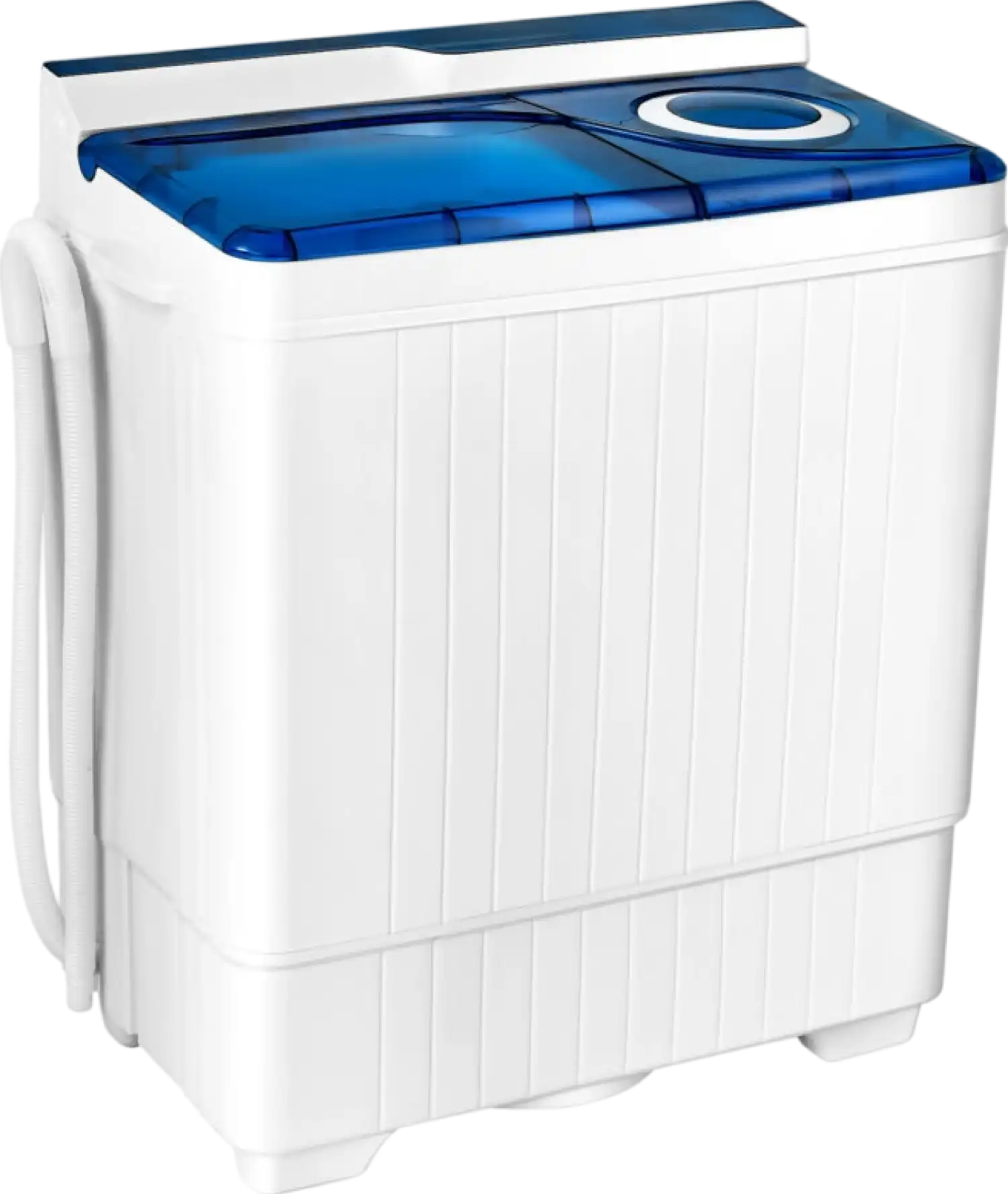 Costway Semi-Automatic Washer Dryer Machine Portable with Built-in Drain Pump New