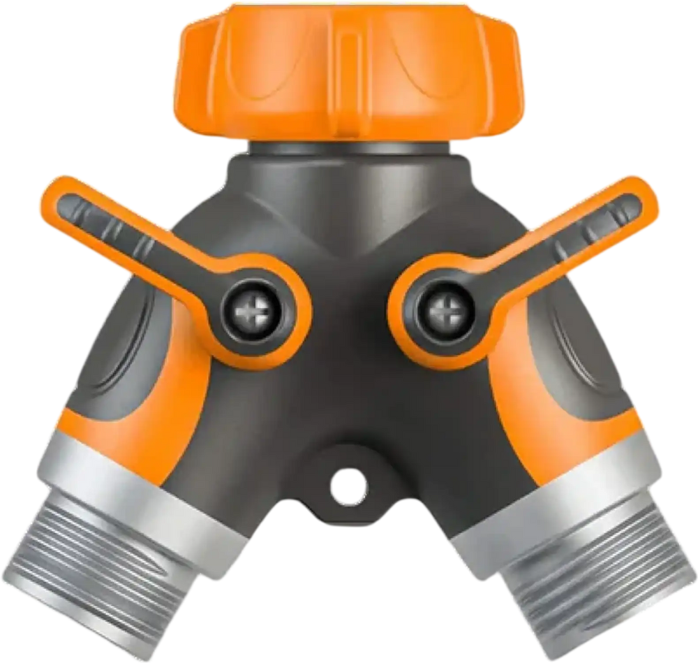 Giraffe Tools Metal Water Hose Splitter 3/4" Standard New