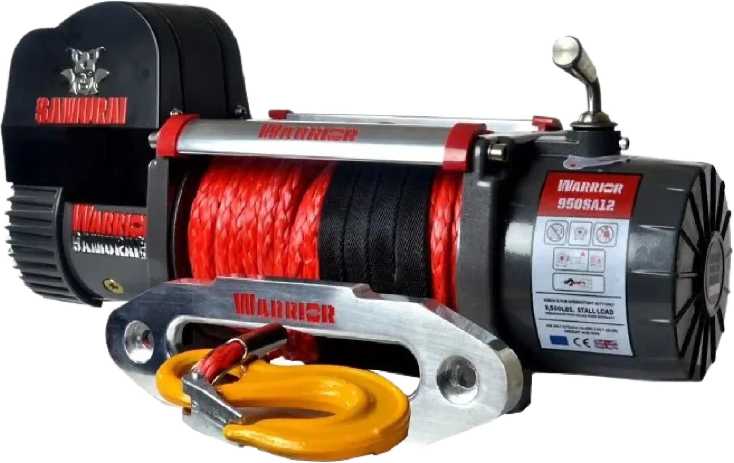 DK2 9500 9,500 lbs. Capacity Warrior Spartan Electric Synthetic Winch New