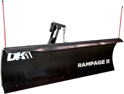 DK2 RAMP8219ELT Rampage II Elite 82 x 19 in. Custom Mount Snow Plow Kit with Actuator Lift New