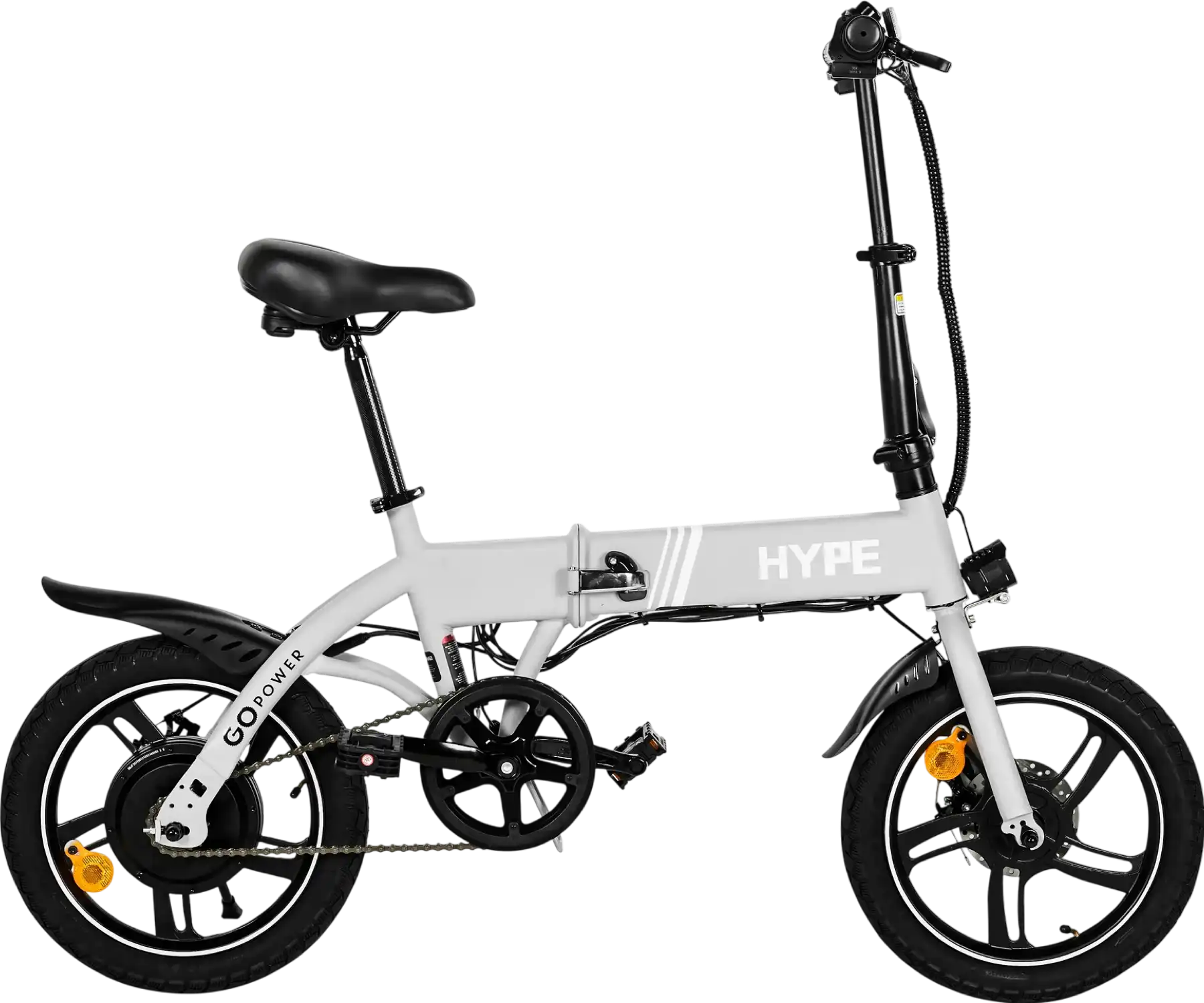 GoPowerBike GoHype Electric Bike Foldable 350W 20 MPH 30 Mile Range Open Box RFB