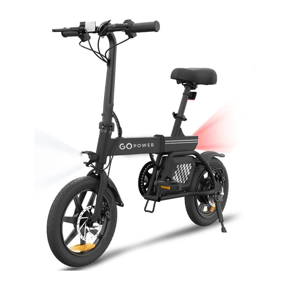 GoPowerBike GoLite Electric Bike 250W 30 Mile Range 16 MPH BD11 Open Box RFB