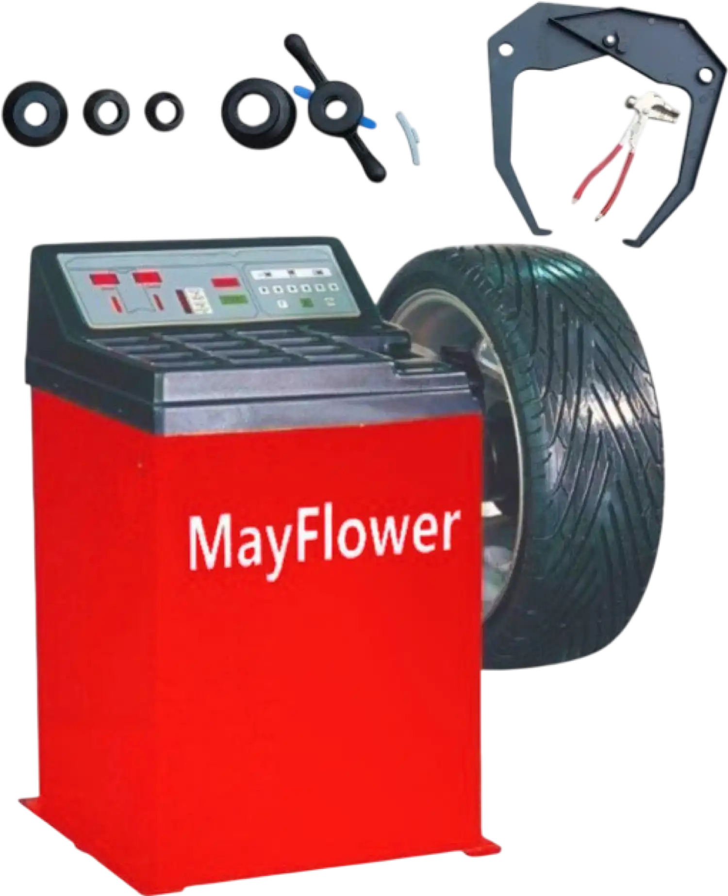 Mayflower Tools 800 Wheel and Tire Balancer Heavy Duty Red Edition New