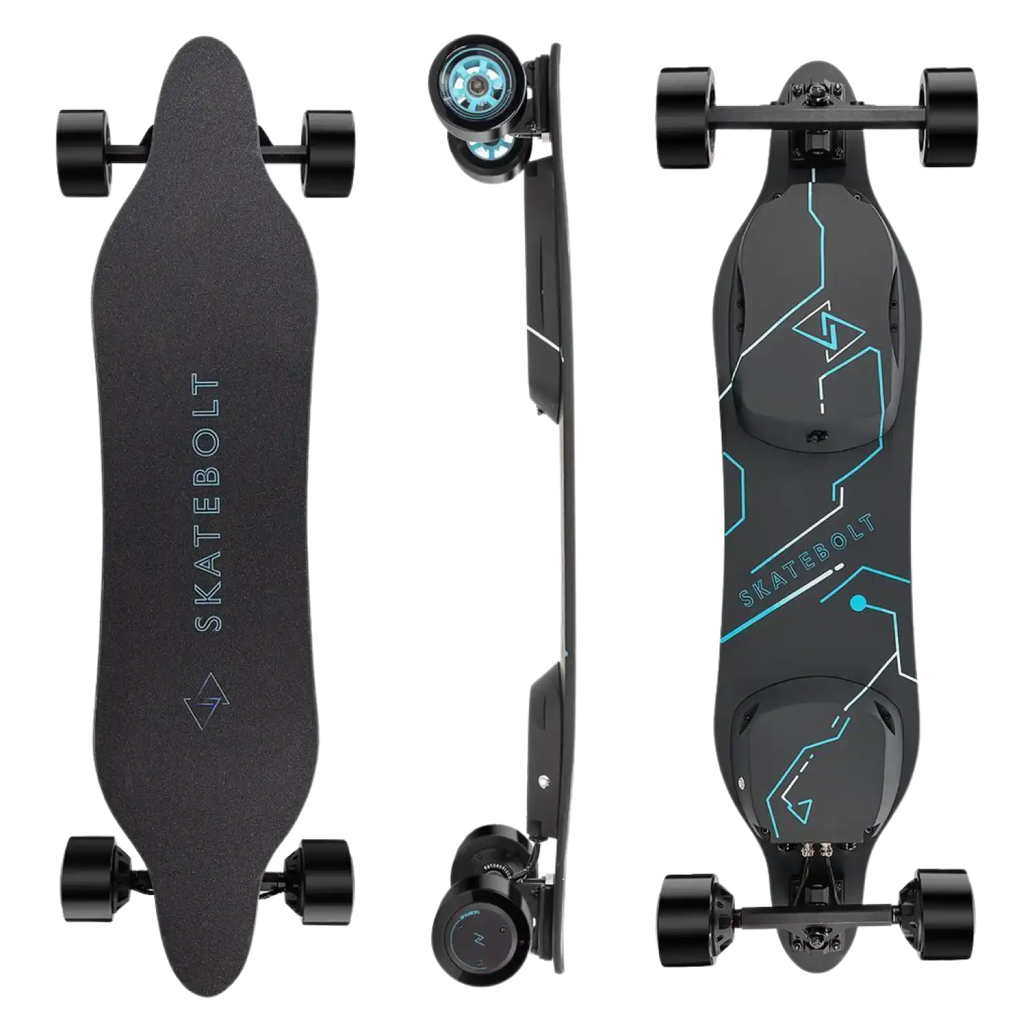 Skatebolt Breeze II 28 MPH Dual 450W Electric Skateboard New
