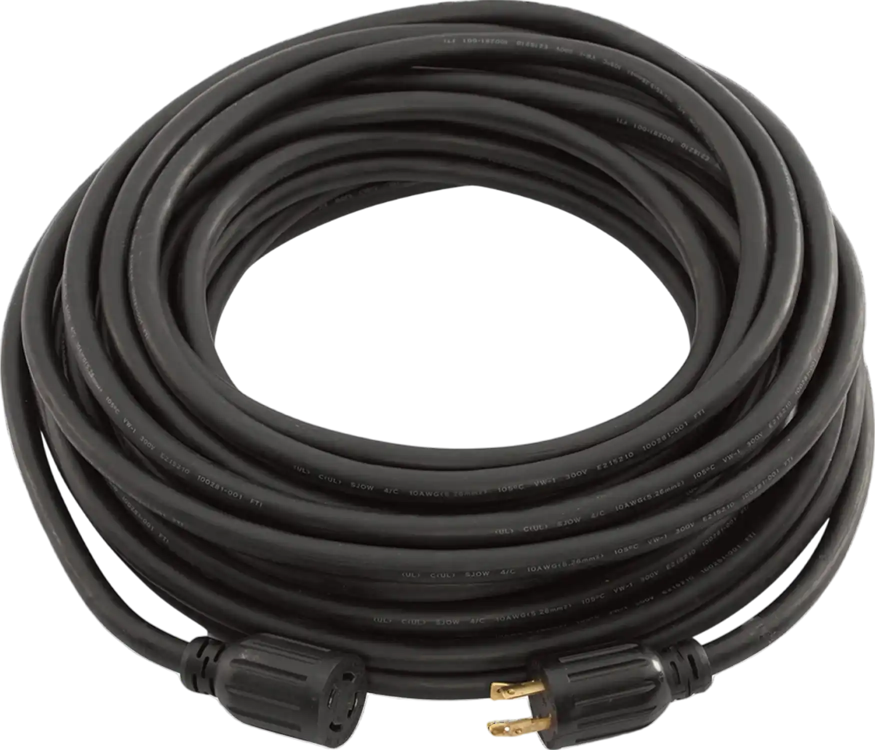 CableMaster Generator to Transfer Switch Power Cord - 30 Amp 50 Ft New