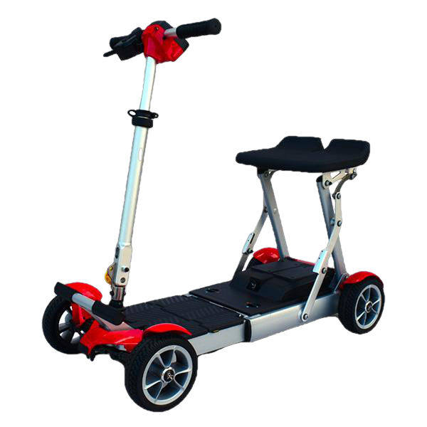 EV Rider Gypsy Q2 Folding Scooter 46 pounds Red New (Open Box)