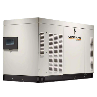 Generac Protector 48kW RG04845ANAX Liquid Cooled 1 Phase 120/240V LP/NG Standby Generator Manufacturer RFB