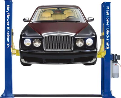 Mayflower Tools Blacksmith Car Lift Two Post Heavy Duty Base Plate 10,000 lbs New