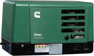 Cummins Onan RV QG 2500i 2.5kW RV Generator LP Propane Single Phase 120V 2.5HGLAA-8310 New