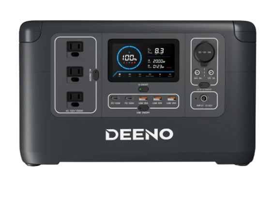 Deeno X1500 Portable Power Station 1036Wh/1500W LiFePO4 Deeno X1500 Portable Power Station 1036Wh/1500W LiFePO4