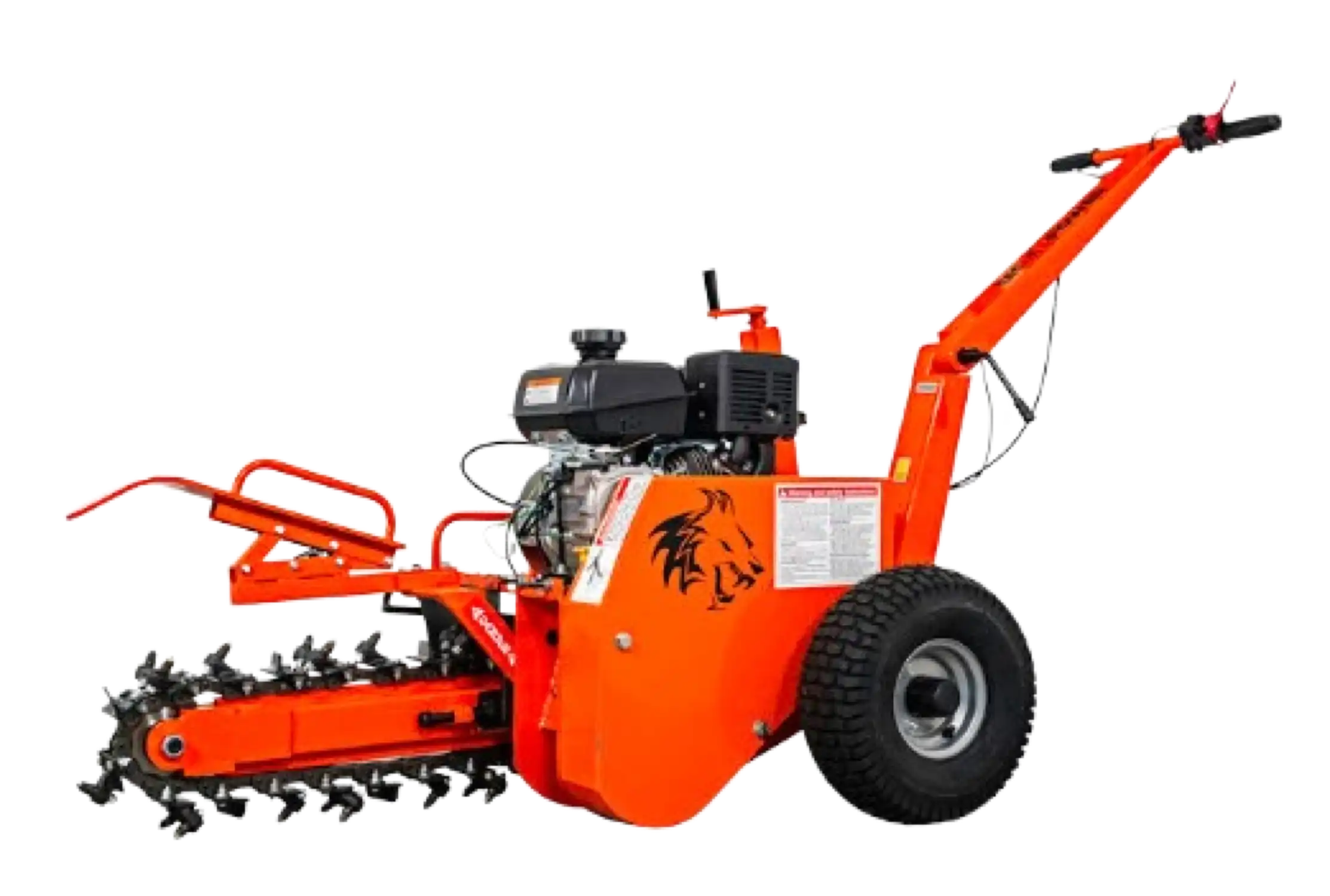 DK2 OPT118 Gas Powered 18 in. 7 HP 5-Position Depth Adjustment Trencher New