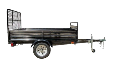 DK2 MMT5X7-DUG 1639 lb. Capacity 4.5 ft. x 7.5 ft. Drive-Up Gate Single Axle Trailer Kit New