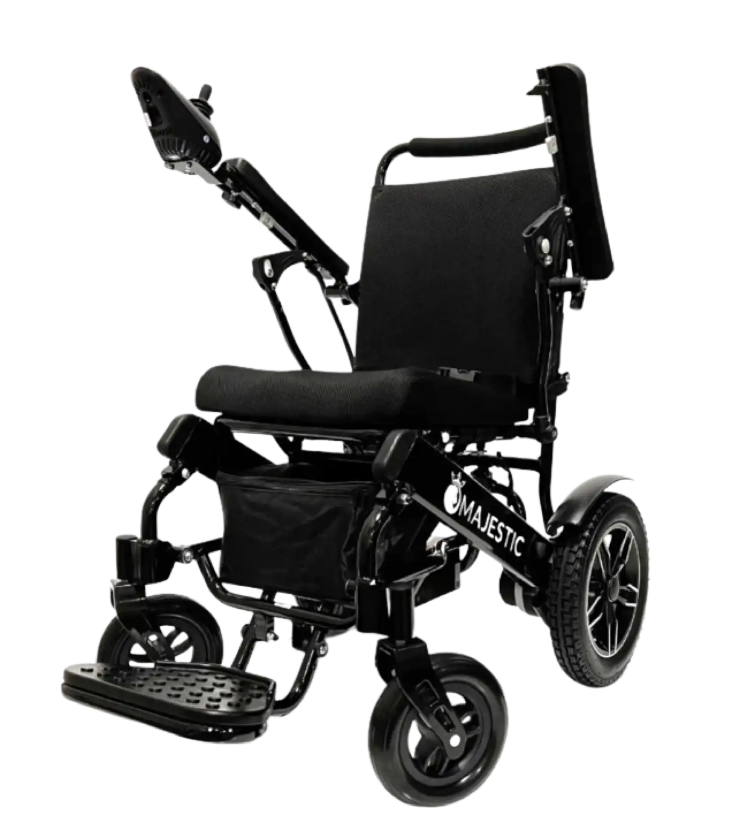 ComfyGO IQ-8000 Non-Recline Majestic Remote Controlled Travel Manual Folding Electric Wheelchair New