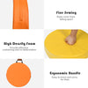 Round toddler floor cushion with ergonomic handle, high-density foam, and waterproof cover for kids' comfort and.