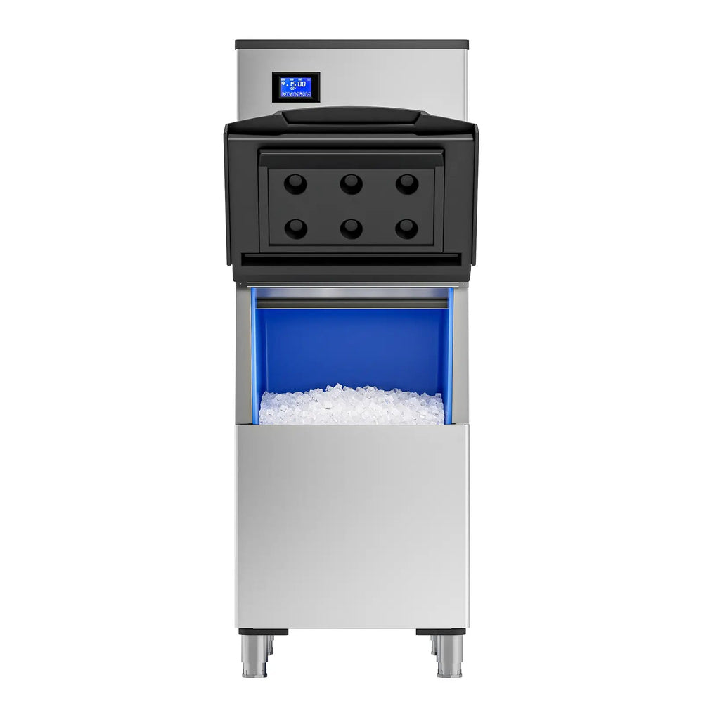 Cotlin T60A Commercial Ice Maker 22" Air Cooled 550 lbs/Day with 350 lbs. Storage New