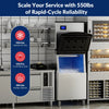 Cotlin T60A Commercial Ice Maker 22" Air Cooled 550 lbs/Day with 350 lbs. Storage New