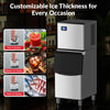 Cotlin T60A Commercial Ice Maker 22" Air Cooled 550 lbs/Day with 350 lbs. Storage New