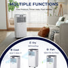 Costway 4-in-1 Portable Air Conditioner 10000 BTU with Dehumidifier and Fan Mode New