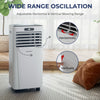 Costway 4-in-1 Portable Air Conditioner 10000 BTU with Dehumidifier and Fan Mode New