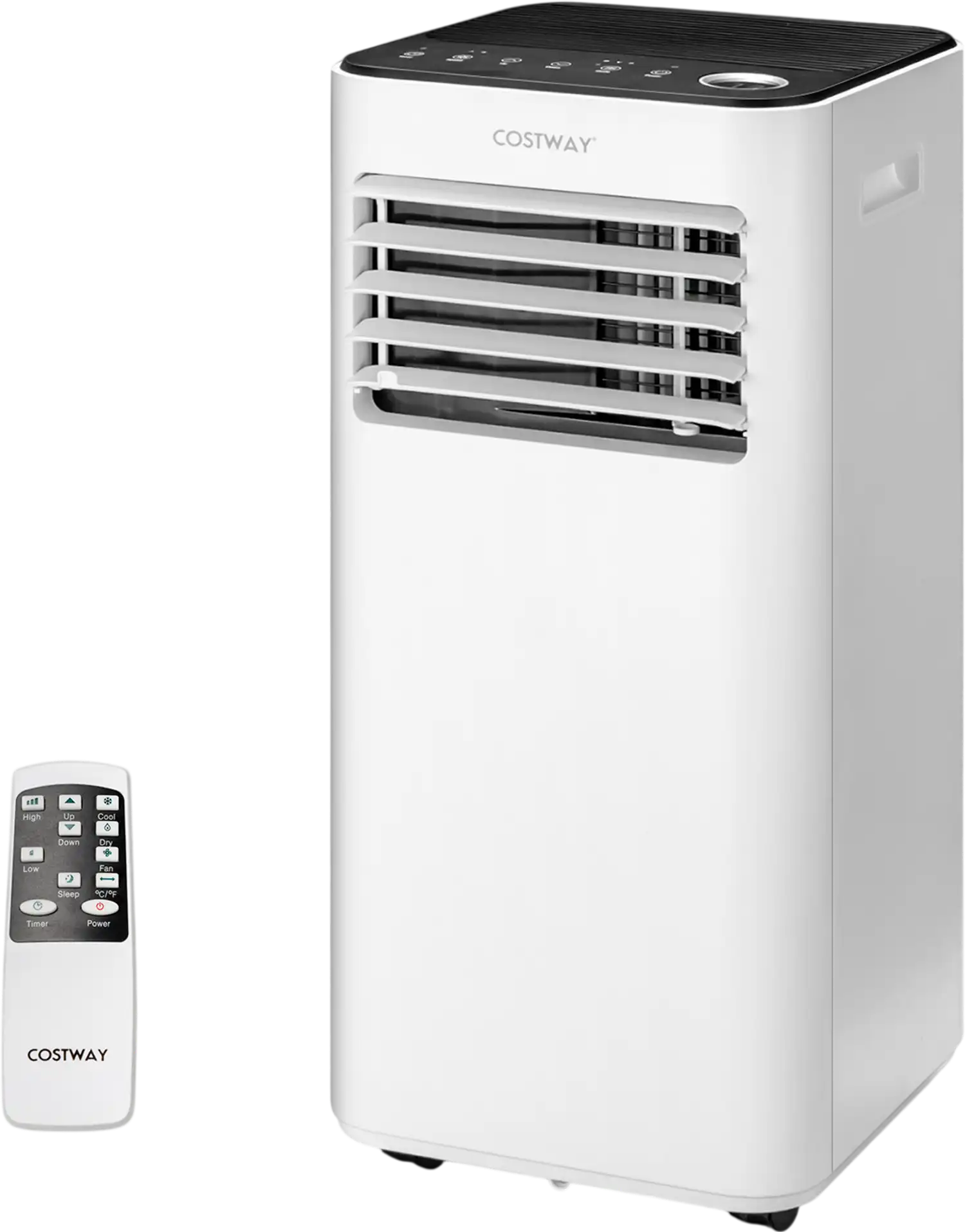 Costway 10000 BTU Portable Air Conditioner Fan Dehumidifier Sleep Mode 53748621 New
