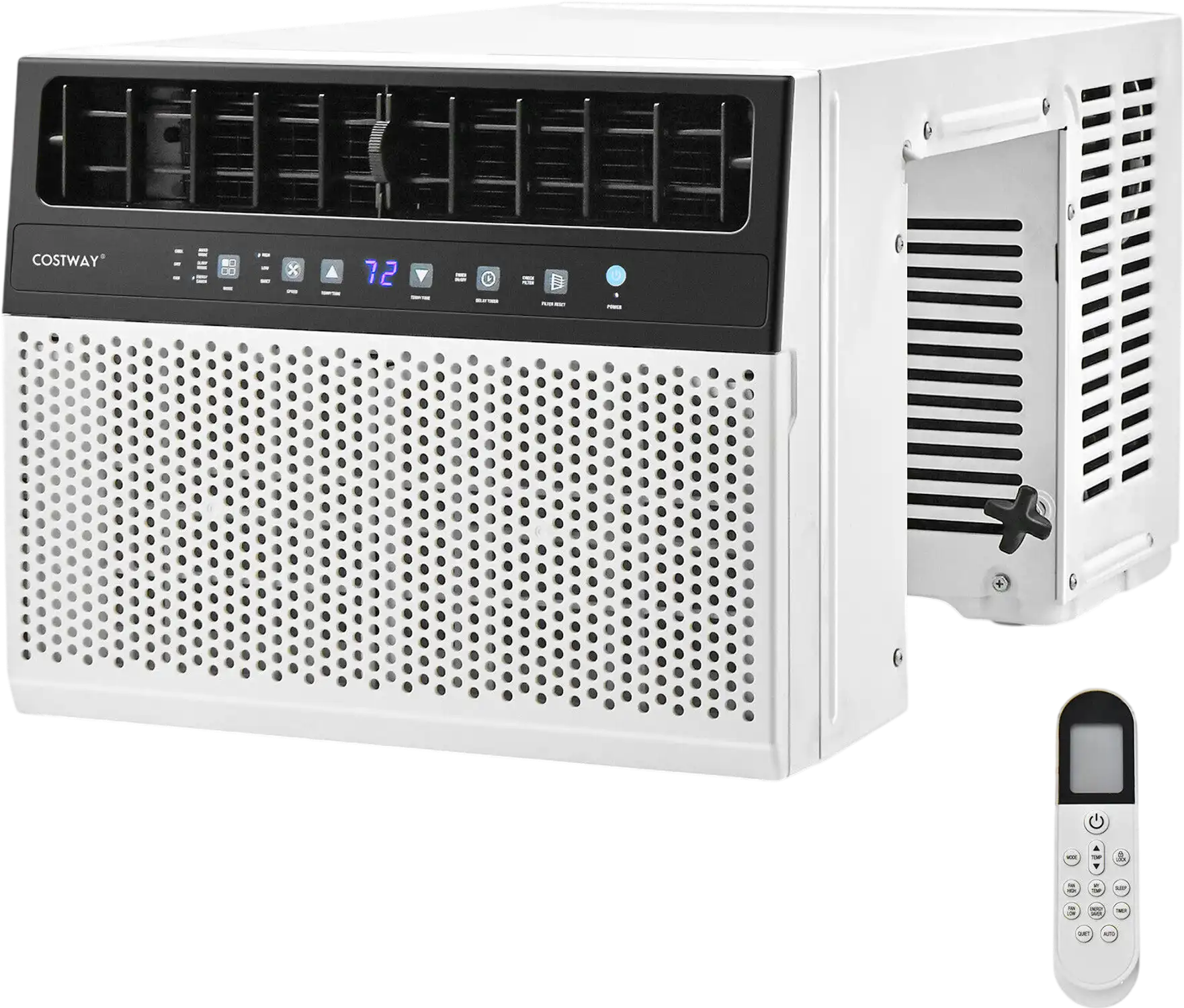 Costway 10000/12000 BTU Window Air Conditioner w/ Remote 98457632 New