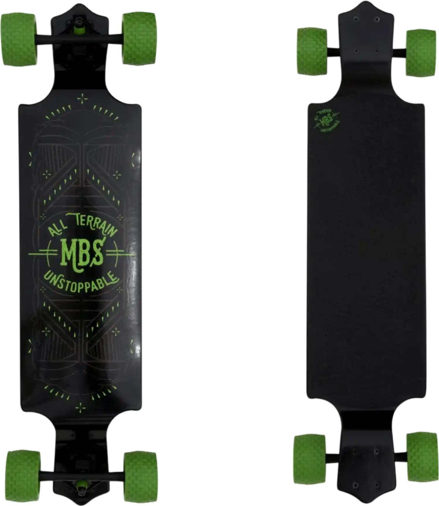 Atom 10001 MBS All-Terrain Drop Deck Longboard 39 Inch New