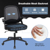 Adjustable mesh office chair featuring a breathable backrest and thick sponge cushion for ergonomic support and comfort.