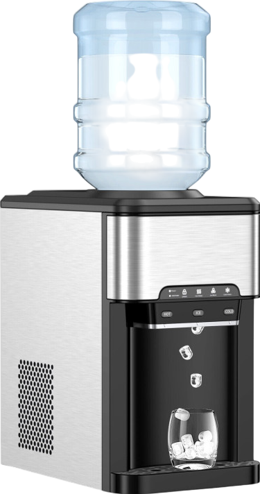 Costway Water Cooler Dispenser 3-in-1 with Built-in Ice Maker New