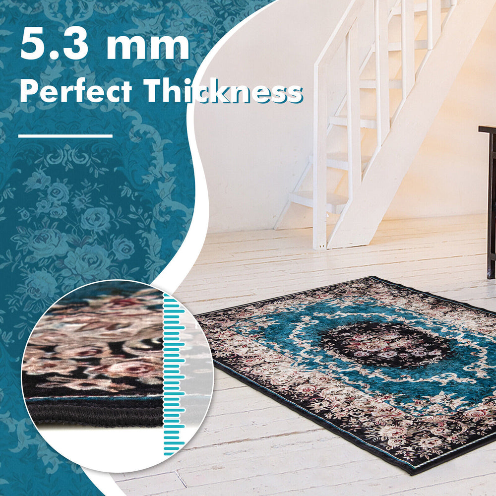 Area Rug with Non-Shedding Surface and Anti-slip Bottom-S - Gallery View 1 of 9
