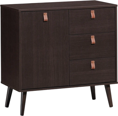 Costway 3-Drawer Sideboard Storage Display Cabinet 50917463 New