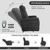 Costway Power Lift Recliner Chair with Remote Control New