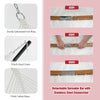 Detachable spreader bar and sturdy galvanized iron ring for the Outdoor Hammock with Detachable Pillow-Red.
