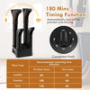 4-shoe electric dryer with timer, featuring a convenient knob and patented anti-blocking tubes for efficient drying.